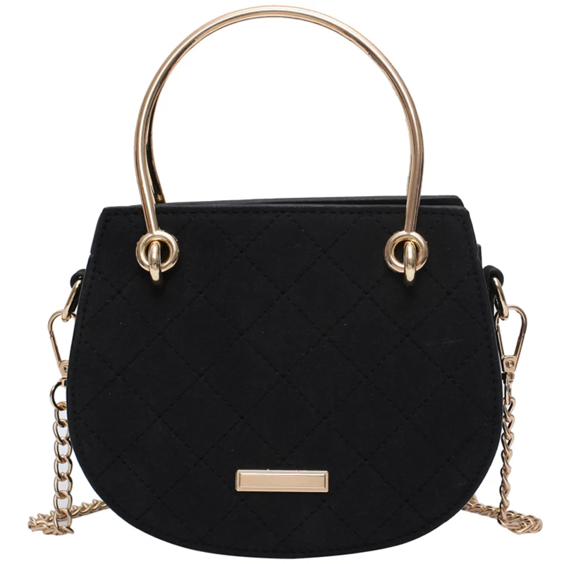 

iVog New Arrival Everyday Female Small Shoulder Crossbody Handbag enciaga Fashion Geometric Saddle Hand Bags for Women 2019