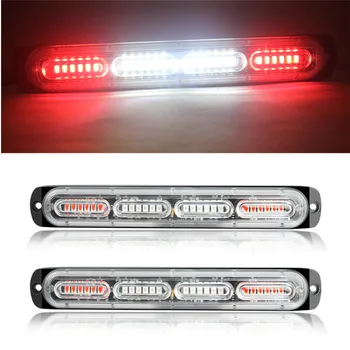 

2pcs Strobe Light 24 LED fso Flash Auto Car Truck Trailer Lights Emergency Warning Flash Strobe Lights Car Light 12/24V