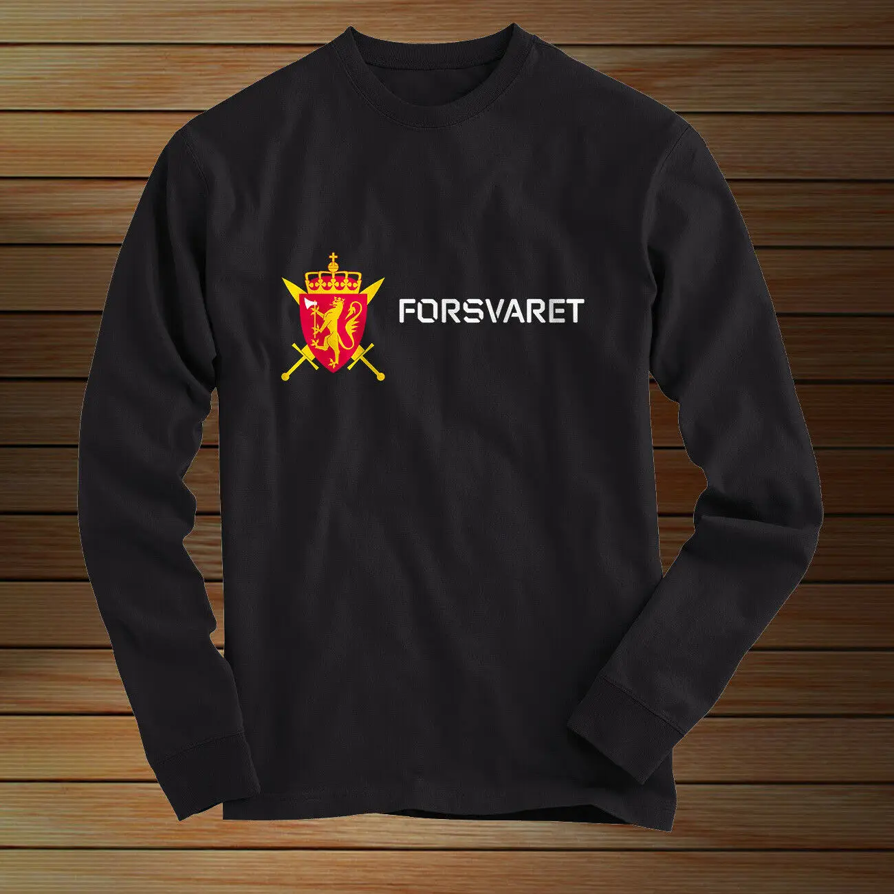 

SPECIAL FORCE NORWAY ARMY FSK LOGO - LONG SLEEVES Men T SHIRT Black All Size