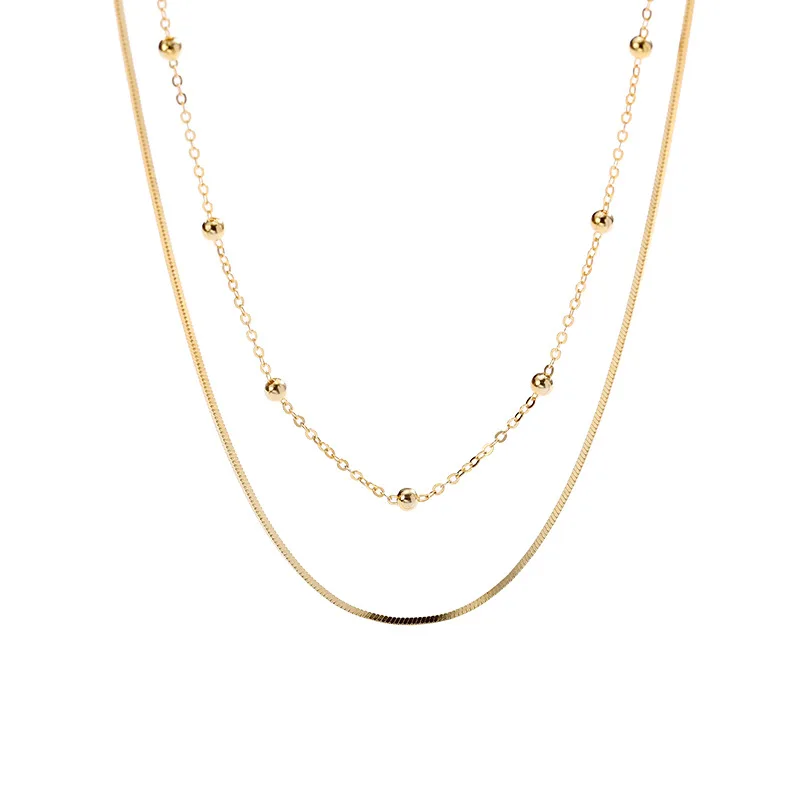 INZATT Настоящее 925 пробы Серебряное минималистичное ожерелье с подвеской для модных женщин, модное ювелирное изделие, классические аксессуары, подарок