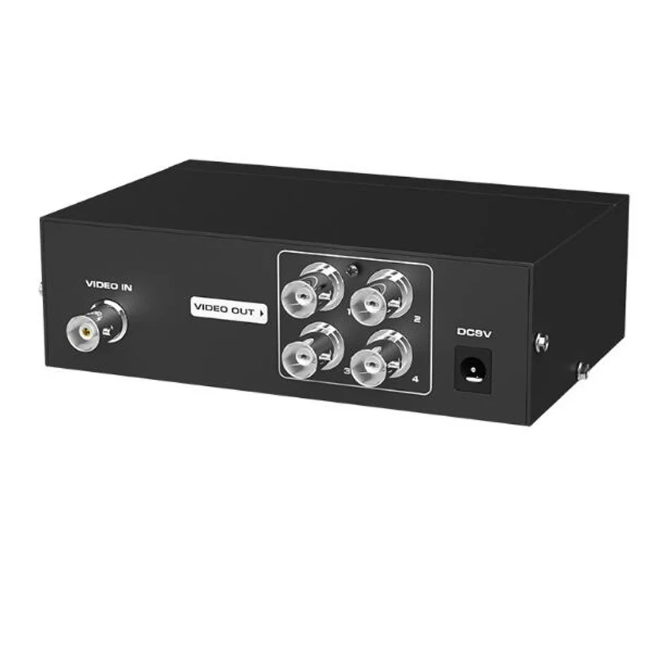 Активный сплиттер BNC для видео композитный конвертер CCTV DVR 1X4/1X8 переключатель