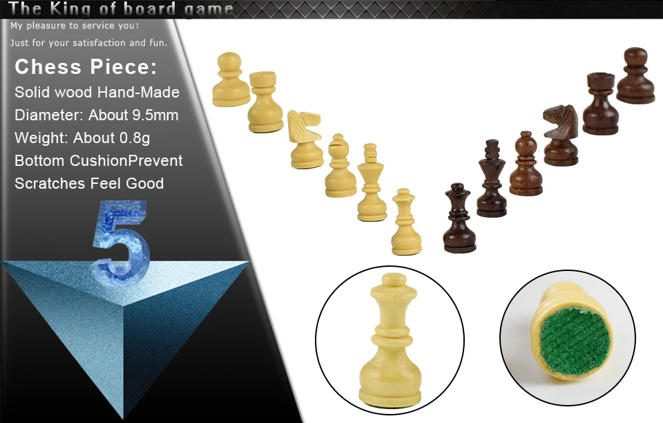 K8356 Solid Wood Mini Chess Portable Non-slip Drawer Pieces Box International Magnetic Chess Exquisite Puzzle Convenient Storage (11)