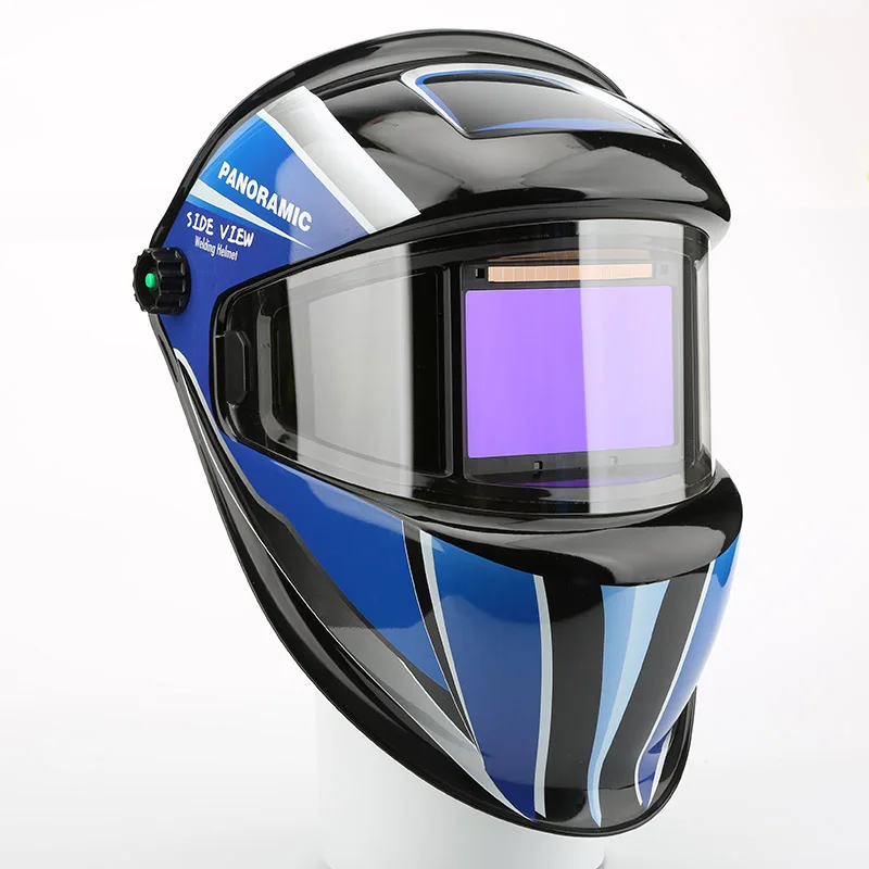 Mascara de soldadura con oscurecimiento automático, área de visión de 100mm x 67mm