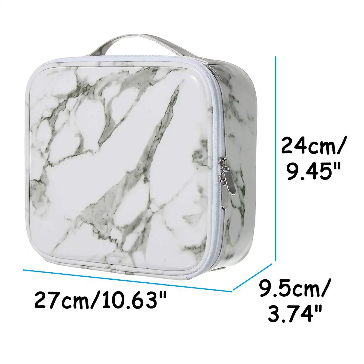 Toiletry Bag Cosmetic Bag Organizer Women Travel Make Up Cases Big Capacity Suitcases Edition Double Storey Makeup Organizer