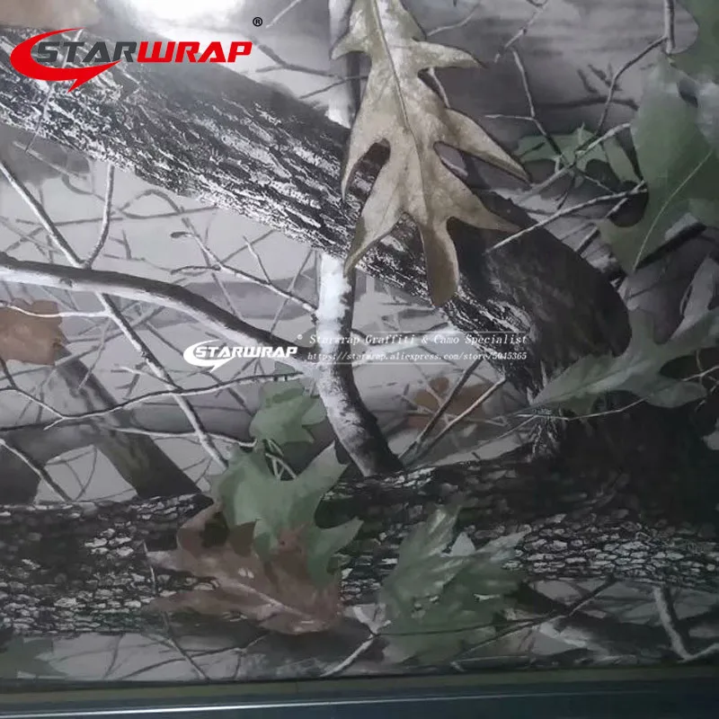 Star wrap автомобильный Стайлинг Camo wrap ping винил Настоящее Дерево Камуфляж для автомобиля самоклеящаяся оберточная бумага-пленка Мотоцикл Велосипед Грузовик Автомобильные Чехлы