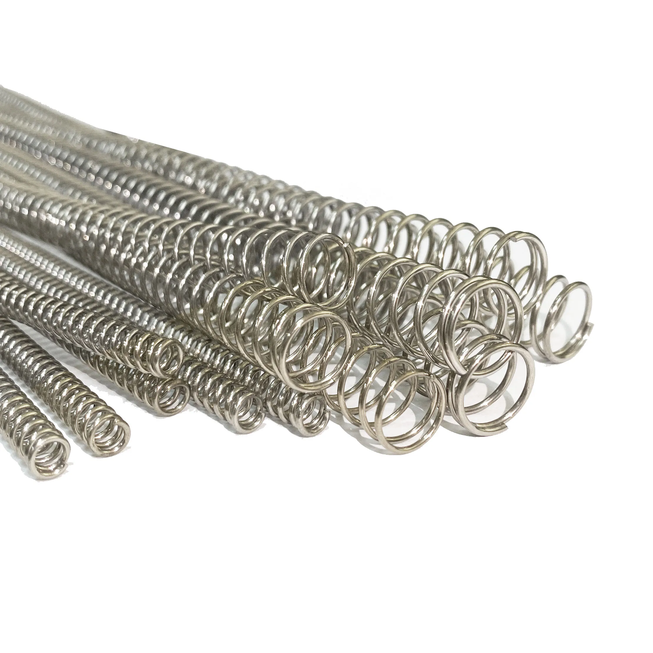 Compression Springs Pressure Springs 1Pcs Compressed Spring Pressure Spring Wire Diameter 1.2-1.6mm Outer Diameter 8-25mm Length 300mm