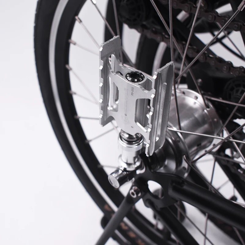 TWTOPSE титановые оси велосипедные педали для Brompton складные велосипедные педали быстросъемные подшипники с ЧПУ велосипедные педали для mks BIRDY