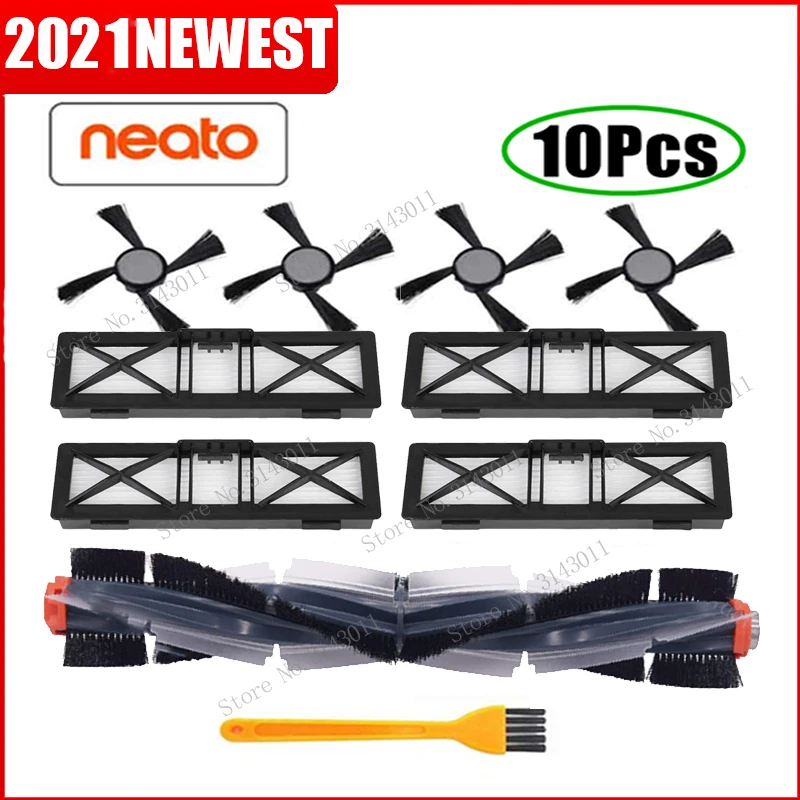 Vervangende Onderdelen Roller Belangrijkste Borstel Filter Voor Neato Botvac D85 D3 D5 D7 Aangesloten D Serie Robot Stofzuiger Accessoires kit