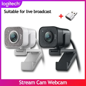 

New Logitech Stream Cam Full HD 1080P webcam auto focus Built-in microphone，with USB interface for live streaming and creation
