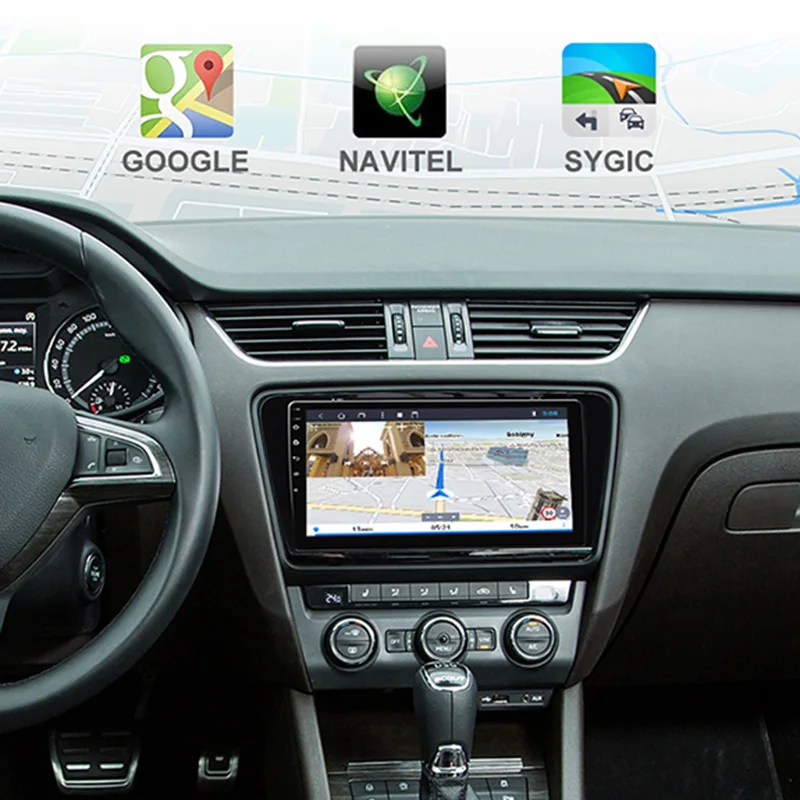 Автомобильный DVD мультимедийный плеер для Skoda Octavia A7 III 3 2014 2018 2Din Android 8 0 2 + 32G 4G WiFI