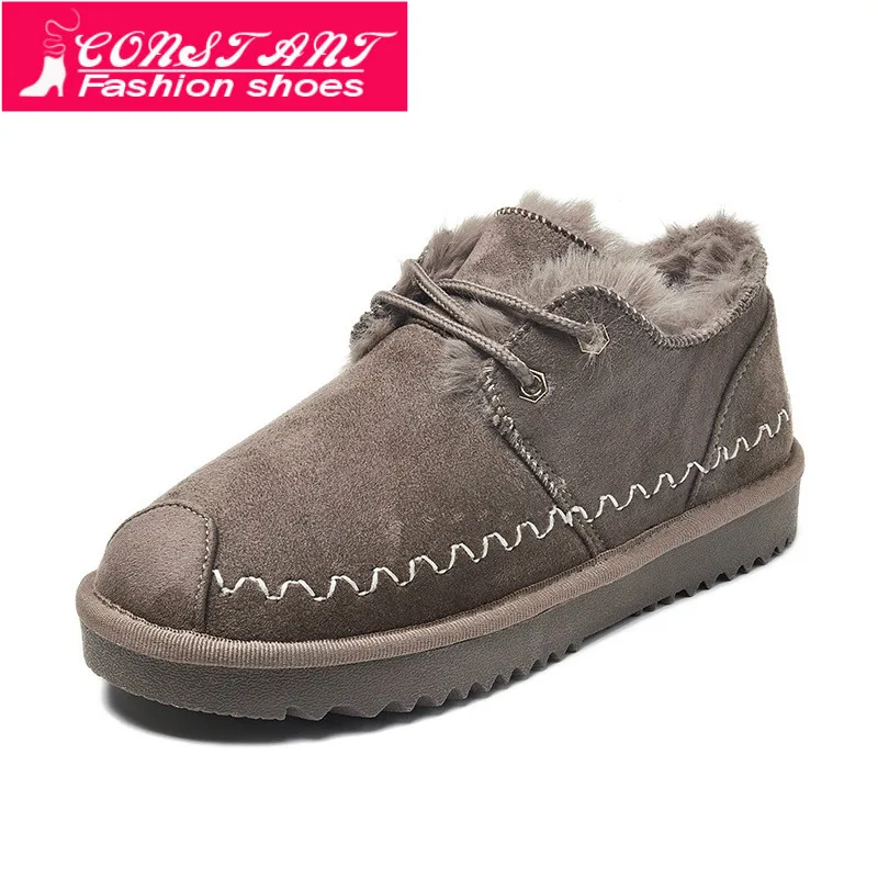 Зимние ботинки Новинка 2019 года женская зимняя обувь из хлопка бархатная