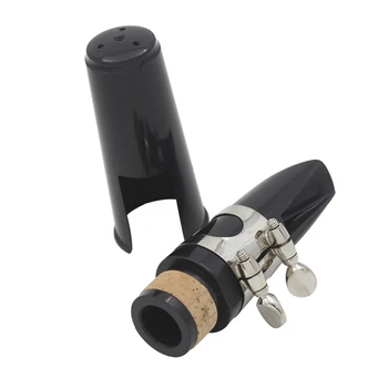 

Standard With Cap Clamp Small Plastic Professional Fastener Woodwind Accessories Clarinet Mouthpiece Universal Durable