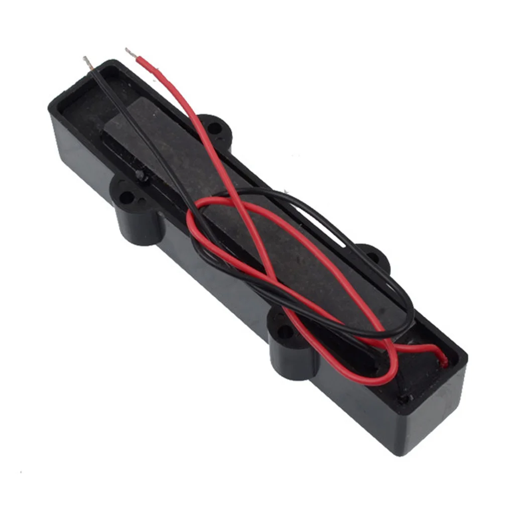 2 Pieces Black Humbucker Pickup for 5 String Electric Bass Guitar