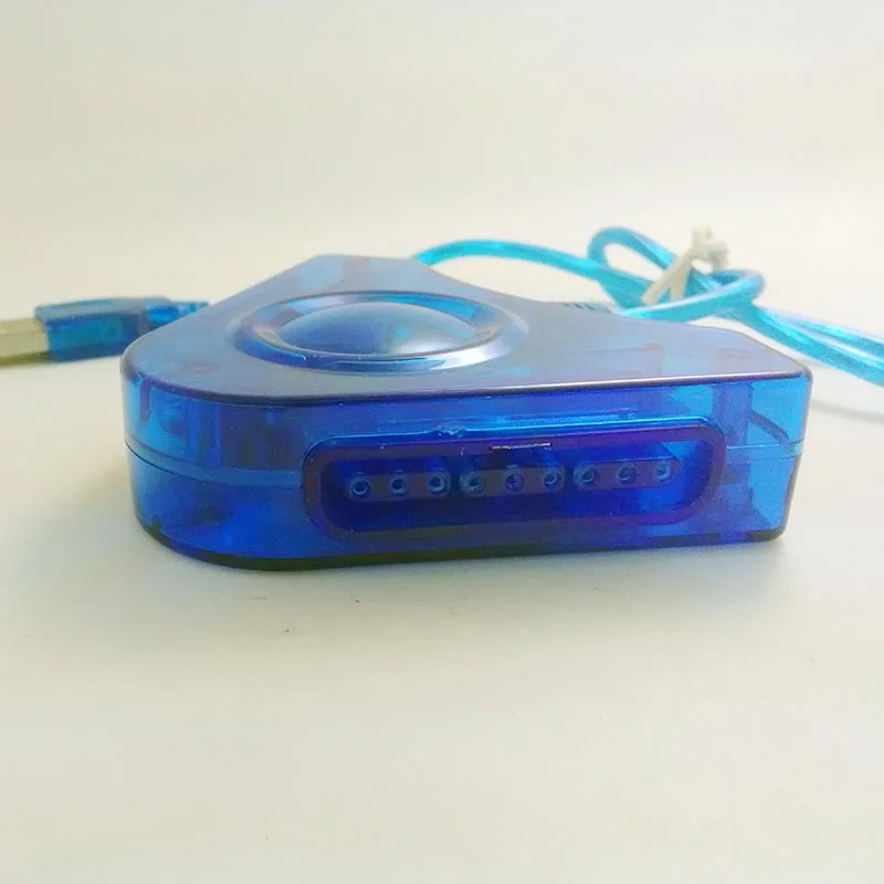 PS2 привлекательный ПК USB контроллер Joypad геймпад для Playstation PS2 к ПК usb-адаптер двойной USB контроллер плеер кабель