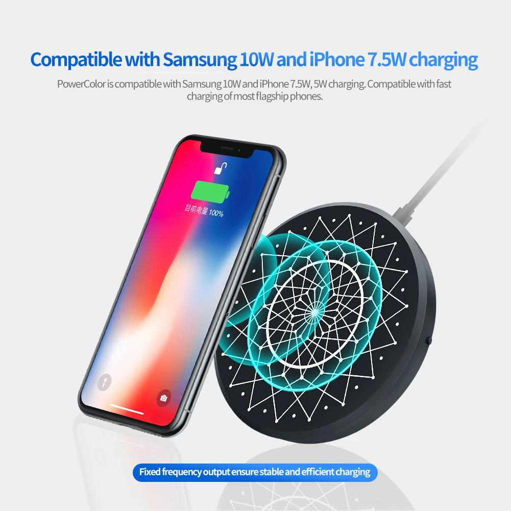 Nillkin 15 Вт Qi Беспроводное зарядное устройство для iPhone X Xr XS Max Беспроводная зарядка