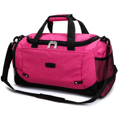 Спортивная сумка, тренировочная сумка для спортзала, мужская женская сумка для фитнеса, прочная многофункциональная сумка, уличная спортивная сумка для мужчин, дорожная сумка - Цвет: Rose