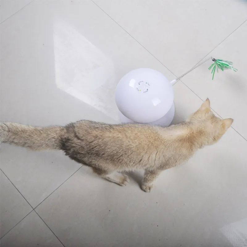 Игрушка-тизер для кошек Pet USB Перезаряжаемый Электрический светильник, интерактивный игровой тренажер для внутреннего обновления версии