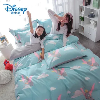 

Disney fashion bedding set A/B double-sided pattern Simplicity Bed sheet quilt cover pillowcase bed linens for boys and girls