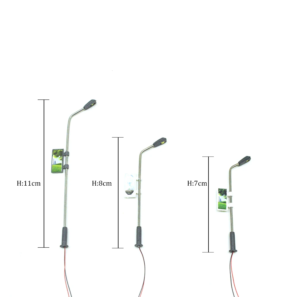 Рекламные светильники уличная освещенная модель фонаря 3V LED Железнодорожный