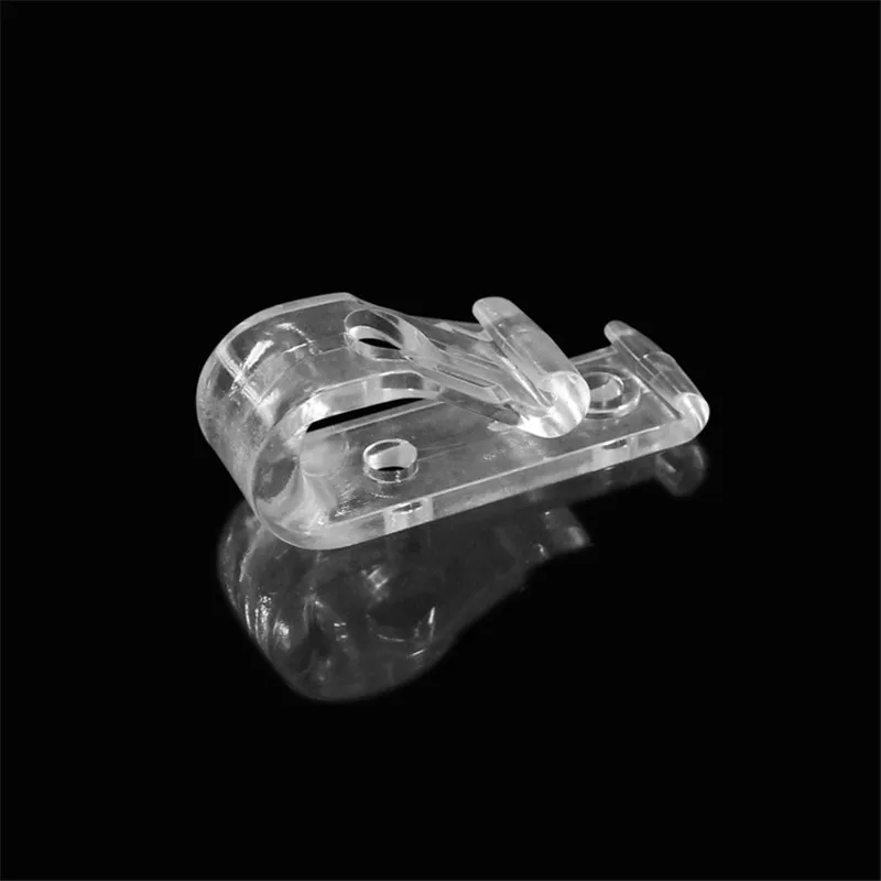 4pcs/set Child Safe Blind Clips with Screws Device Hook Curtain Vertical Roman Roller Blinds Chain Cord Chain Safety Clip Holder