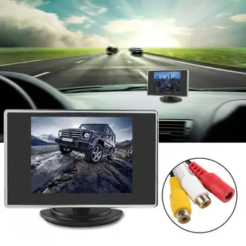 

3.5 Inch 320 x 234 Pocket-sized Color TFT-LCD Display Car Rear View Monitor with 2-Channel Video Input