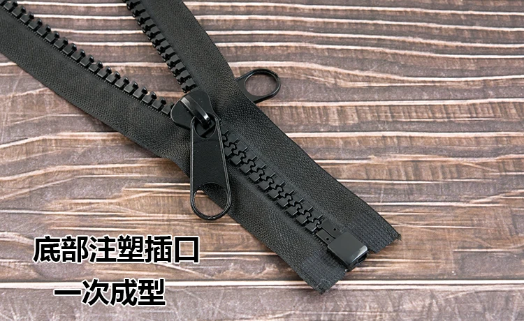 10# молния из смолы для рукоделия две стороны длинная молния для палатки вигвам 1 штука 100 150 200 300 400 500 см черный белый