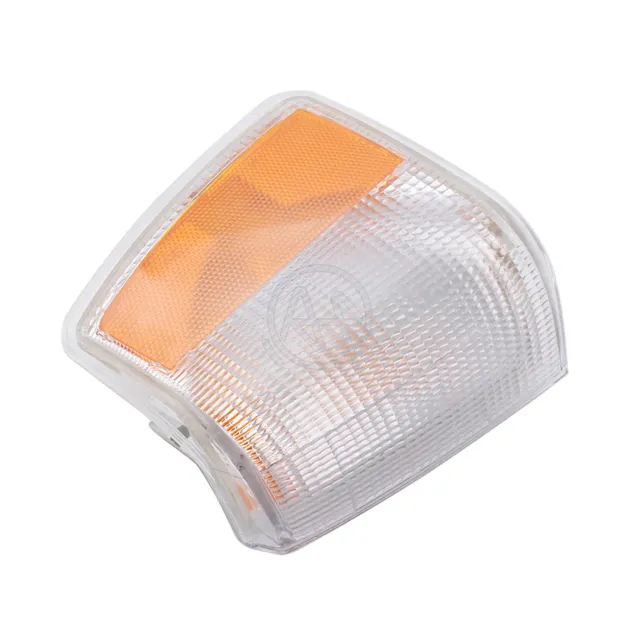 Driver Side Clear & Amber Corner Light For Volvo 240 (1990-1993) – Replacement Lamp Compatible With OEM 13126230 / VO2520102
