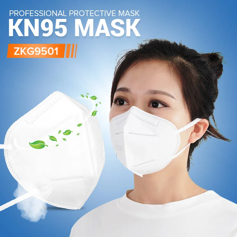 

KN95 Face Conora Mask Anti-foaming Splash Proof PM2.5 Dust Anti Fog Smog Filter Breathing Masks Protection Level