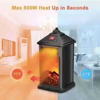 

Patio Heaters Automatic Constant Temperature Outdoor Heater Safe Electric Heater House Shape Patio Heaters Automatic Constant