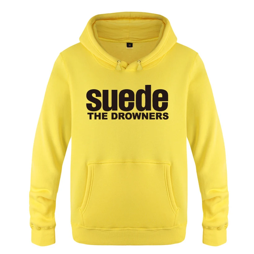 HUAY HET THE DROWNERS SUEDE Rock Band толстовки мужские мужские с капюшоном флисовый пуловер толстовки - Цвет: HUAY HET