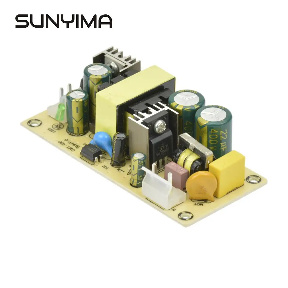SUNYIMA 1 шт. AC100-240V к DC12V 3A переключатель модуль питания адаптер монтажная плата 36 Вт лампа
