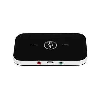 

ALLOYSEED 2 in 1 Bluetooth Transmitter Receiver Stereo Wireless Music A2DP Audio Aux Adapter with 3.5mm Audio Cable Hot