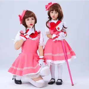 Cardcaptor Sakura Classic Battle With Pumpkin Hat Cosplay Costume - Cosrea  Cosplay