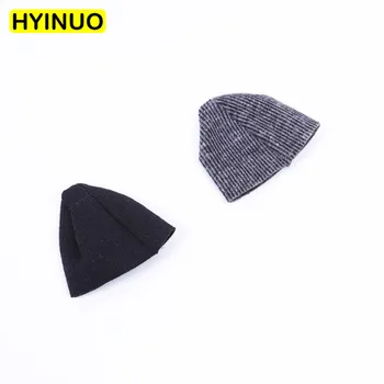

2 Colors 1/6 Scale Hat Man Fashion Knitted Hat Male Wool Cap Hat Playing Toy for 12" Action Figure Body Accessory
