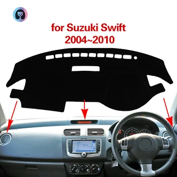 

for Suzuki Swift Anti-Slip Mat Dashboard Cover Pad Flannel Sunshade Dashmat Carpet Car Accessories 2004-2010 2005 2006 2007 2008