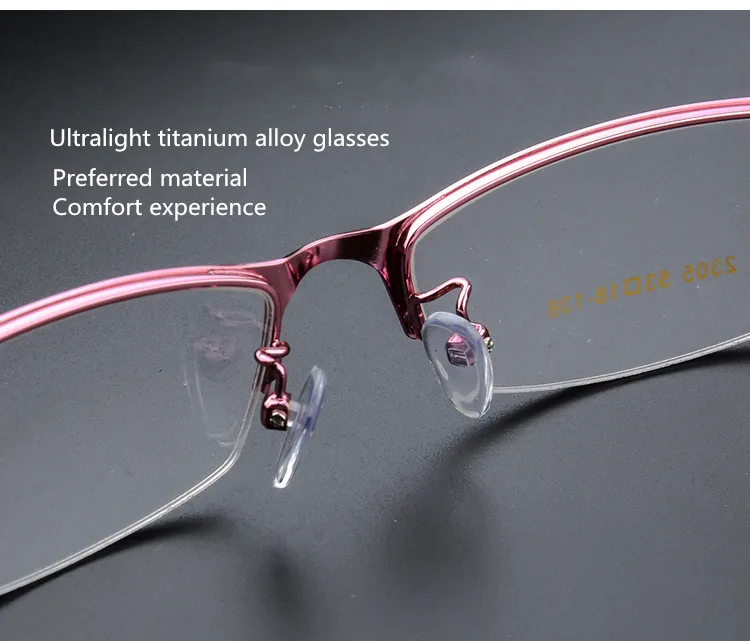 Myopie lunettes cadde mode demi-cadre carre lunettes налет lunettes cadre nouveau lunettes cadre femmes modules