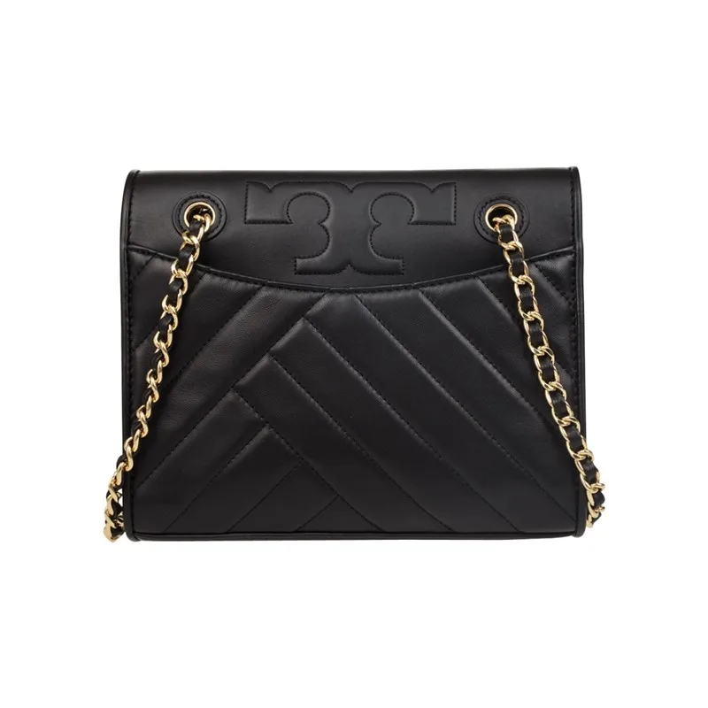 Подлинная оригинальная и брендовая новая роскошная сумка через плечо Tory Burch Alexa, черный 50643