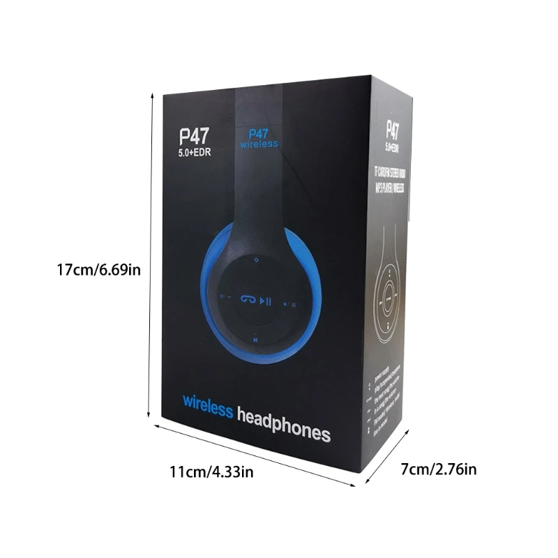 Wireless Gaming Headset Foldable Bluetooth Earphone Stereo Headphone with Mic B95C
