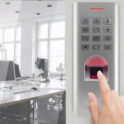 Водонепроницаемая кнопка управления, электронная Простая установка, для офиса, дома, безопасность, пароль, отпечаток пальца, дверь