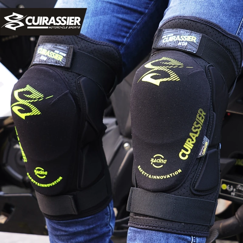 Cuirassier K08 мотоциклетные наколенники для мотокросса MX наколенники защитные шестерни для катания на роликовых гонок для верховой езды