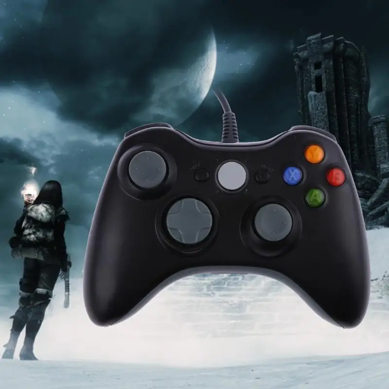 Usb-геймпад контроллер для microsoft Xbox Slim 360 джойстик USB проводной игровой контроллер для Xbox 360 проводной контроллер