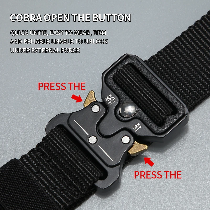 Men's Belt Army Outdoor Hunting Tactical Multi Function Combat Survival Canvas Nylon canvas belt nylon belt tactical belt canvas belts multi function belt nylon canvas belt tactical belts