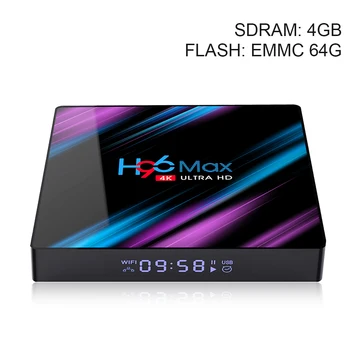 

H96 RK3318 HDMI Home Theater Network Streaming Android 10.0 HD Multi Language Intelligent Quad Core Media Player WIFI BT TV Box