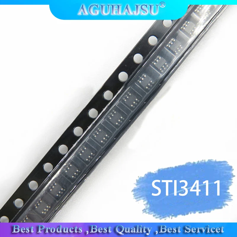 10 шт./лот STI3411 AS20B TI3411 I3411 3411 SOT23-6 | Электронные компоненты и принадлежности