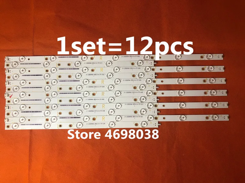 Комплект 12 шт./компл. светодиодный подсветка полосы для 50PUH6400 50PUF6061 500TT67 V2 500TT68 CL 2K15
