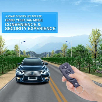 

Car Lock Kit Quick Remote Automatic Universal Practical Rotation Alarm Anti Theft Easy Install Intelligent Keyless Central Door