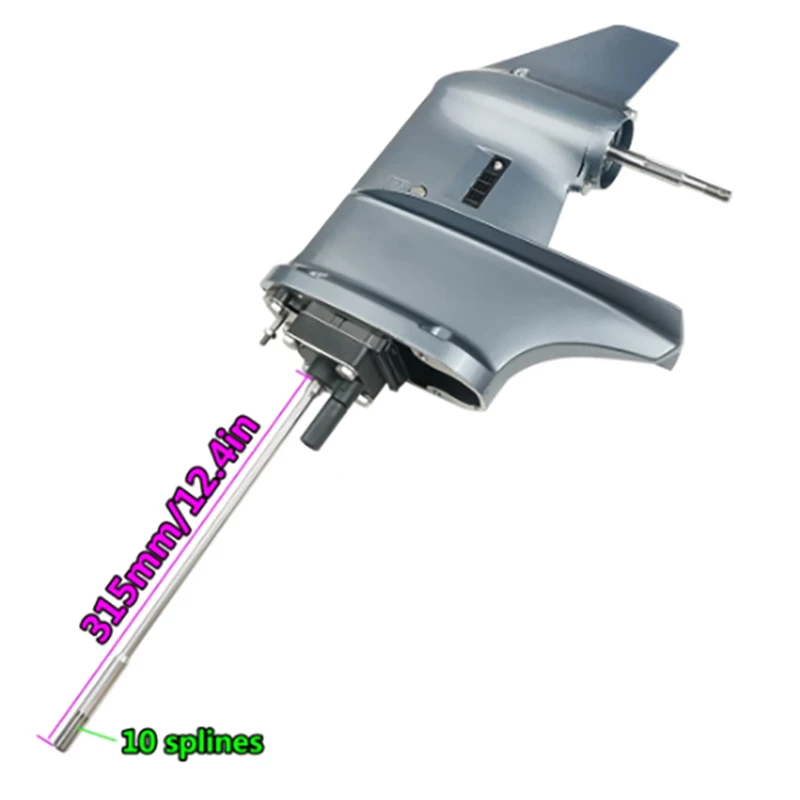 Gruppo Inferiore Per Motore Fuoribordo Yamaha 4T F9.9 Hidea Powertec Hdx