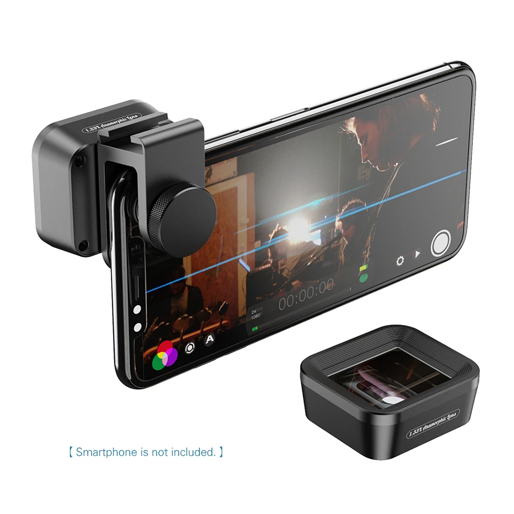 Apexel 1.33X деформация мобильного объектива, снятый по Filmic APP широкоформатный телефон, объектив для iPhone 11 X/XS huawei смартфон
