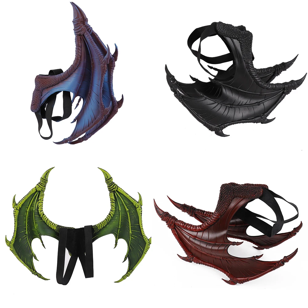 

Halloween carnival kids children cosplay demon dragon wings
