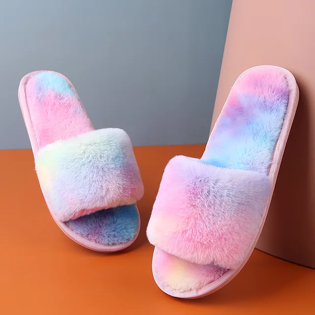 kids fur slides